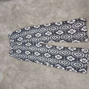 Angl Vintage Tribal Print Palazzo Pants, Size Small, NWT